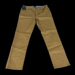 Gap Mens 5 Pocket Slim Fit Pant 34x30 Maple Sugar